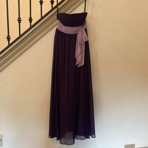 Alfred Angelo Kids Size 12 12J NWT Eggplant and Lilac Formal Gown Dress